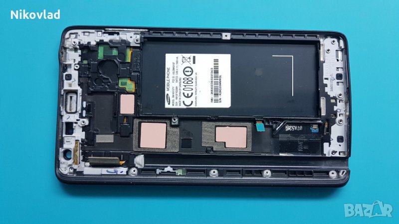 Дисплей с рамка за Samsung Galaxy Note Edge, снимка 1