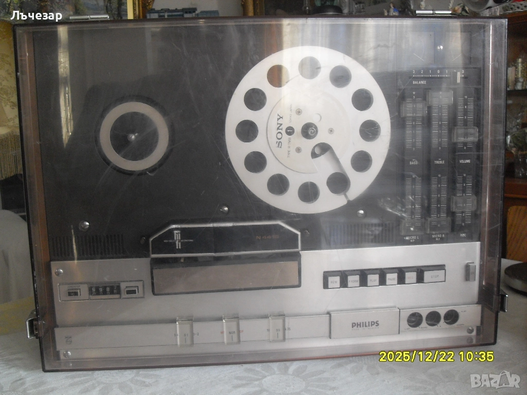 Продавам ролков магнетофон  „PHILIPS 4416”, снимка 1