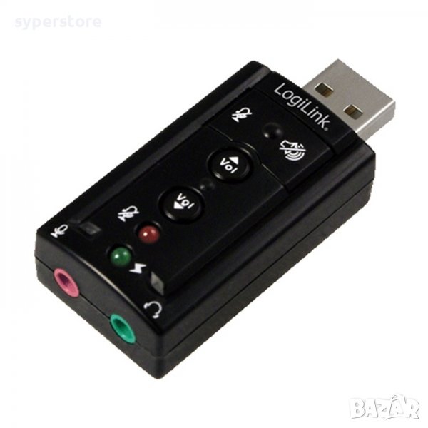 Звукова карта USB2.0 LogiLink, SS3005416, снимка 1