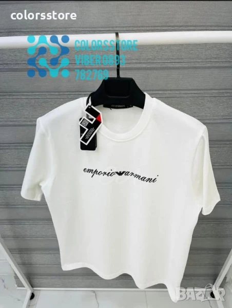 Мъжка бяла тениска Emporio Armani/IM121c, снимка 1
