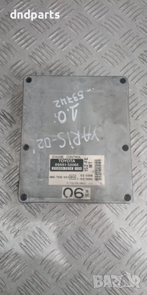 Компютър Toyota Yaris 1.0i 2002г. 89661-52065 211000-7215	, снимка 1