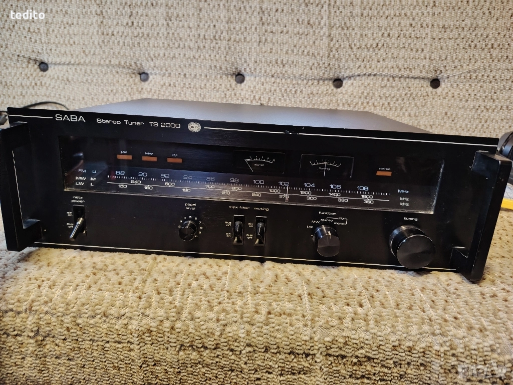Saba TS2000 стерео тунер , снимка 1