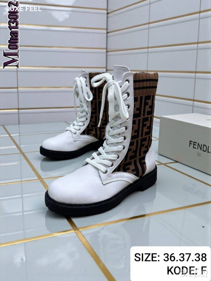 FENDI ⚜️Дамски Боти , снимка 1