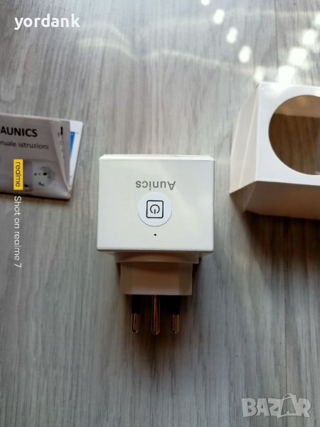 Смарт контакт Aunics WiFi smart plug, снимка 1