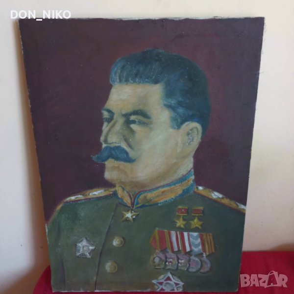 Портрет на Йосиф Висарионович Сталин, снимка 1
