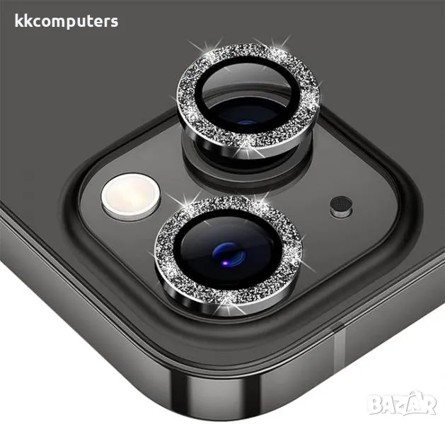 Camera Lens Shine за iPhone 14 Pro / 14 Pro Max / Тъмносив / Баркод : 2403769, снимка 1