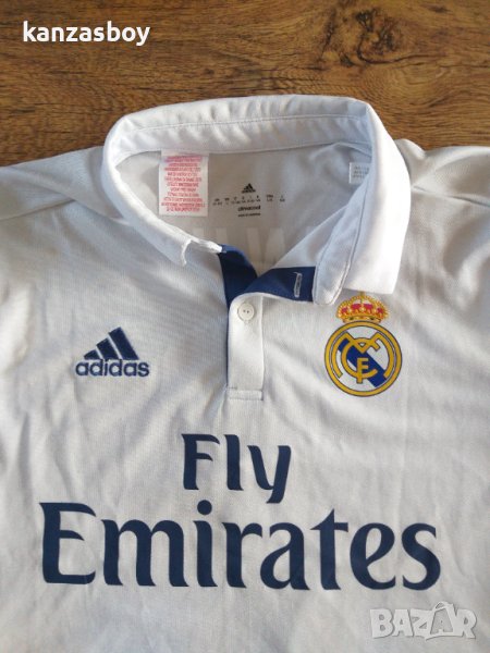 adidas Real Madrid 16/17 - страхотна юношеска блуза, снимка 1