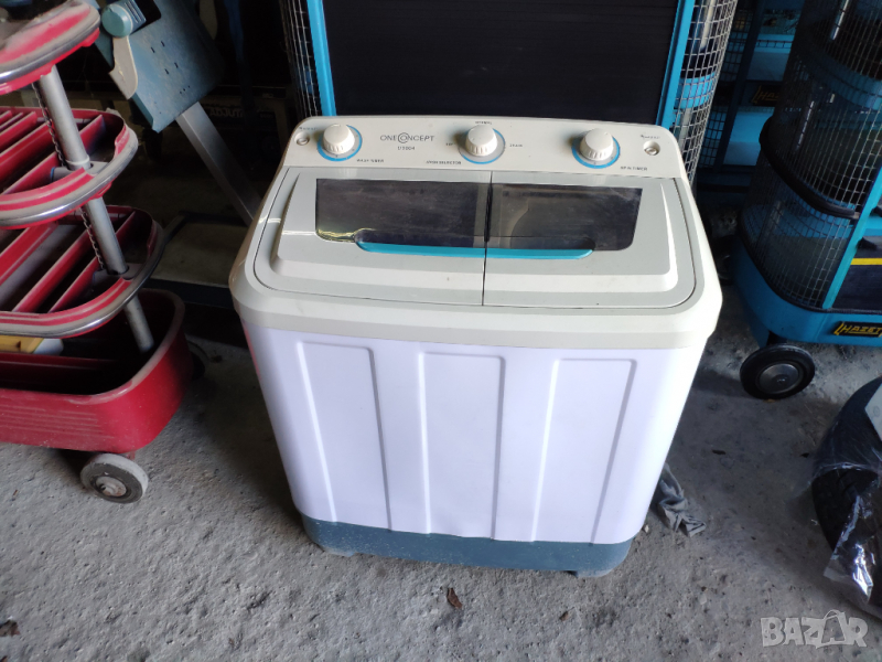 Къмпинг пералня OneConcept DB004 5.8 кг с центрофуга, снимка 1