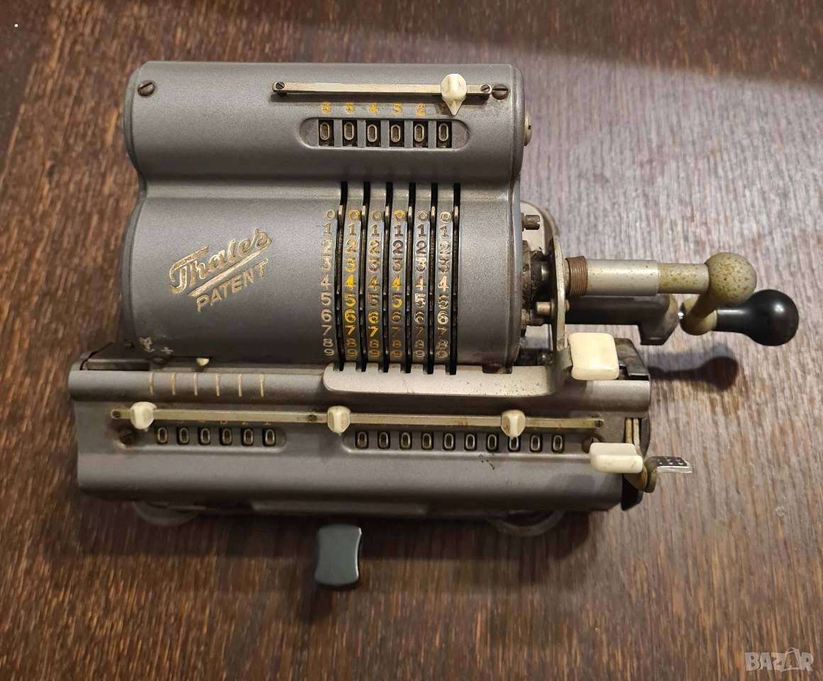 Калкулатор за патенти на Thales Античен колекционерски предмет от 80 г, снимка 1