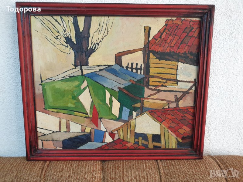 Авторска картина- Димитър Стерев-1989година, снимка 1