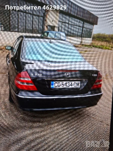 Мерцедес Е270 - поддържан, запазен + 4 летни гуми, снимка 1