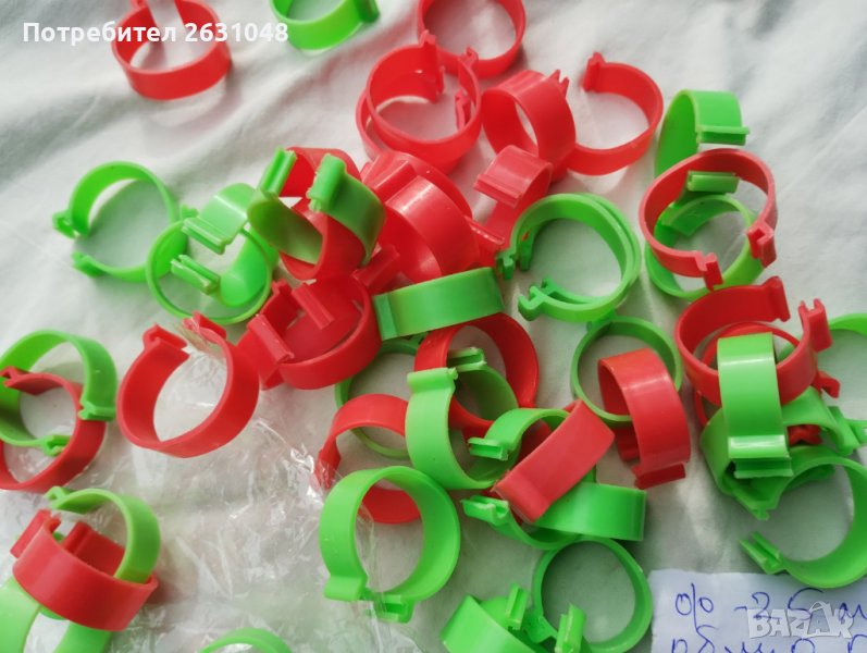 пръстени за  птици и гълъби , снимка 1