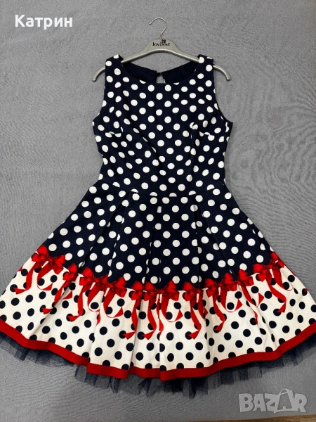 Рокля на точки Junona, снимка 1