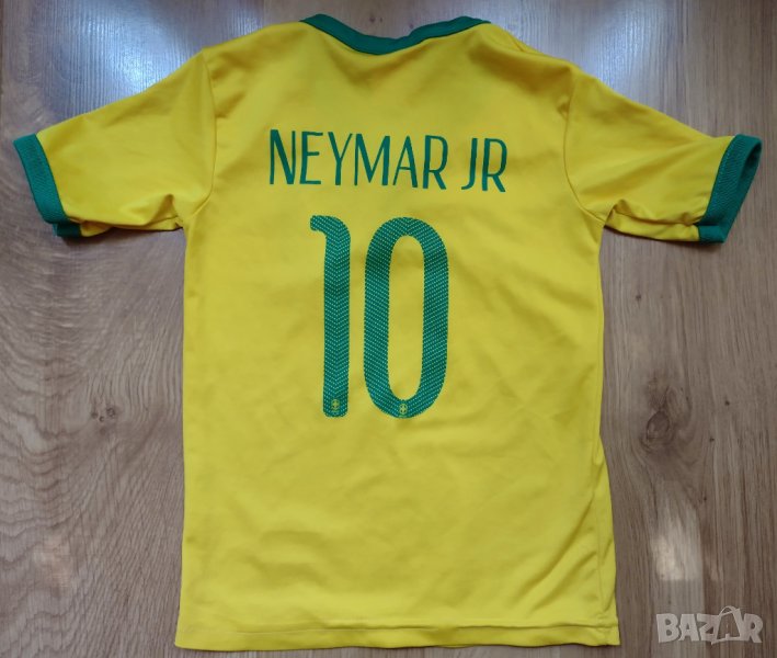 Neymar #10 / детска футболна тениска на Бразилия, снимка 1