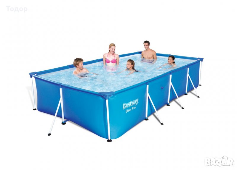 Басейн сглобяем с метална конструкция Bestway Splash Frame, 300х200х66см, снимка 1