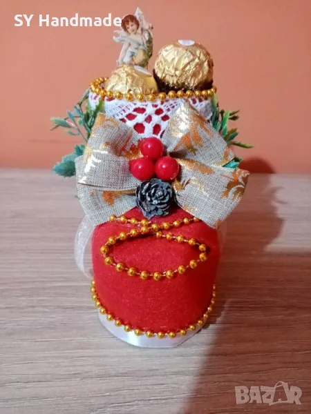 Коледен ботуш - бонбониера, снимка 1