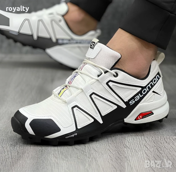 Мъжки обувки Salomon Speedcross Цвят: Черно и Бяло , снимка 1
