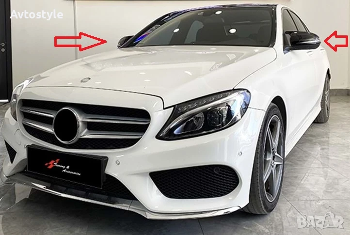 Капаци за огледала Batman, Mercedes W205 2015-19, снимка 1