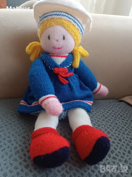 Плетена моряшка кукла Шерлот, снимка 1
