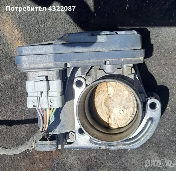 Дроселова клапа от Пежо 1007 / Peugeot 1007 1.6I 16V 110к.с NFU , снимка 1