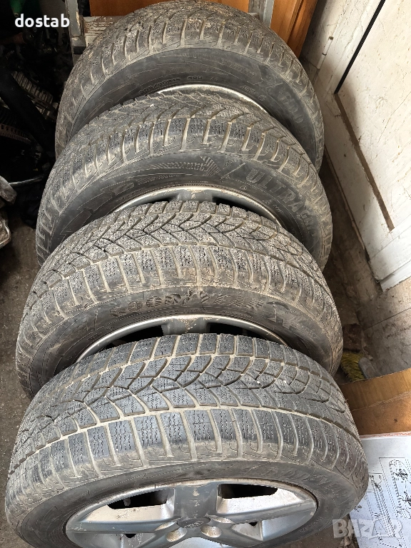 Джанти с гуми за Ауди 205/60/16 , снимка 1