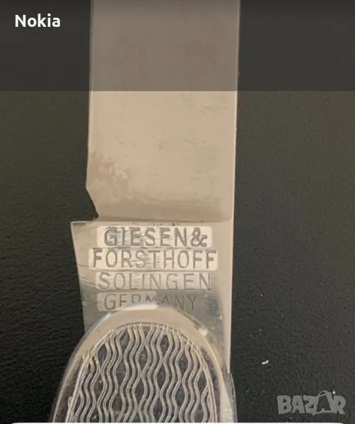 GIESEN& FORSTHOFF SOLINGEN Germany джобно ножче, снимка 1