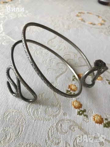 Гривна за ръка над лакътя змия, снимка 2 - Гривни - 53419018