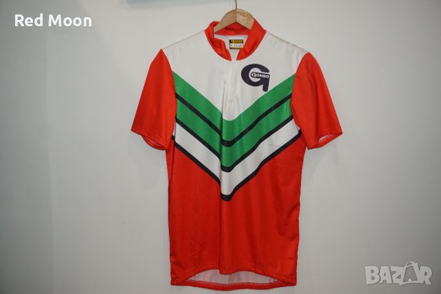 Vintage Мъжка колоездачна тениска Jersey Gonso Made in West Germany от 1980-1990г Размер M