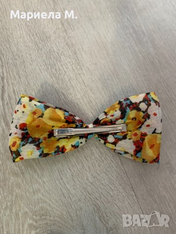 Голяма фиба - панделка, снимка 2 - Аксесоари за коса - 39884267