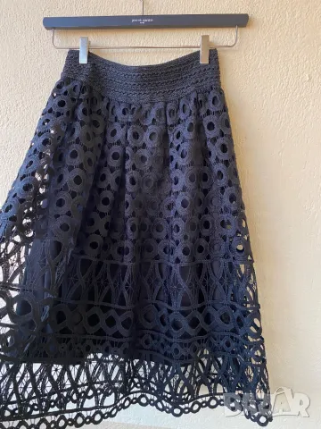 Дантелена пола - С/М, снимка 2 - Поли - 49427689