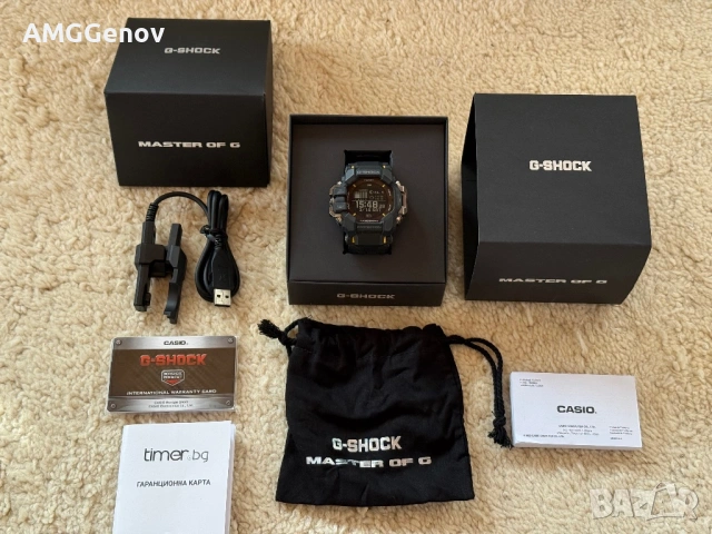 Като Нов Casio G-Shock Rangeman GPS Solar GPR-H1000-1E, снимка 3 - Мъжки - 53837929