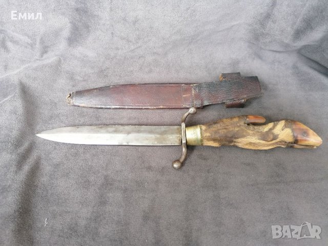 Автентичен боен ловен нож ПСВ? , снимка 2 - Колекции - 34798317