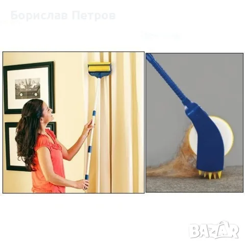 Уред за събиране, почистване на косми от домашни любимци S T I C K Y BUDDY, снимка 4 - За кучета - 55761112