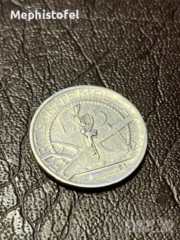 5 лири 1932 г, Сан Марино - сребърна монета, снимка 4 - Нумизматика и бонистика - 40994634