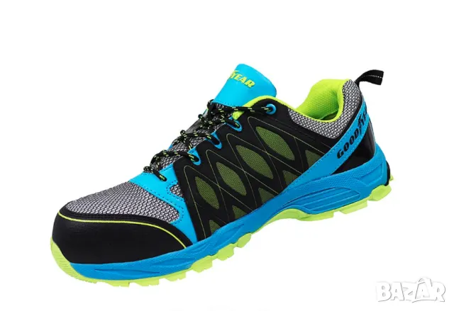 Защитни работни  обувки GOODYEAR S1 SRA HRO с бомбе  номер 45 , снимка 4 - Други - 49980513