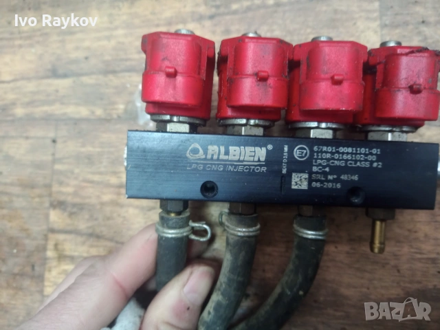 ИНЖЕКТОРНА РЕЙКА ALBIEN 67R01 , 0081101-01, 110R-0166102-00, снимка 2 - Части - 53770030