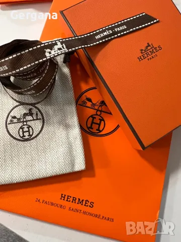 черна гривна Hermes, снимка 5 - Гривни - 48683702