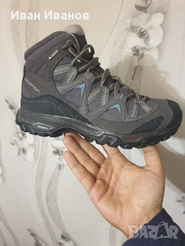 туристически обувки  Salomon CAGUARI MID GTX  номер 37,5-38 , снимка 11 - Други - 35026234