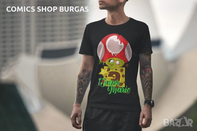 Мъжка тениска Super Mario дизайн 2, снимка 3 - Тениски - 35751096
