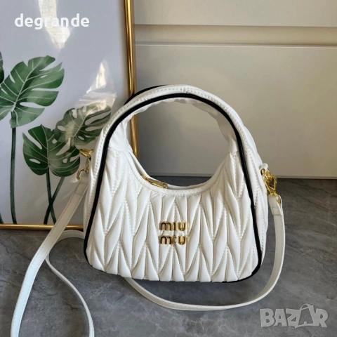  👜 Дамска Чанта Miu Miu , снимка 4 - Чанти - 53852652