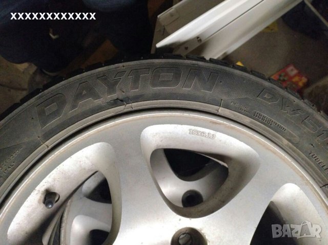 Джанти със зимни гуми 5х114 r15 от Mazda premaci, снимка 1 - Гуми и джанти - 40741259
