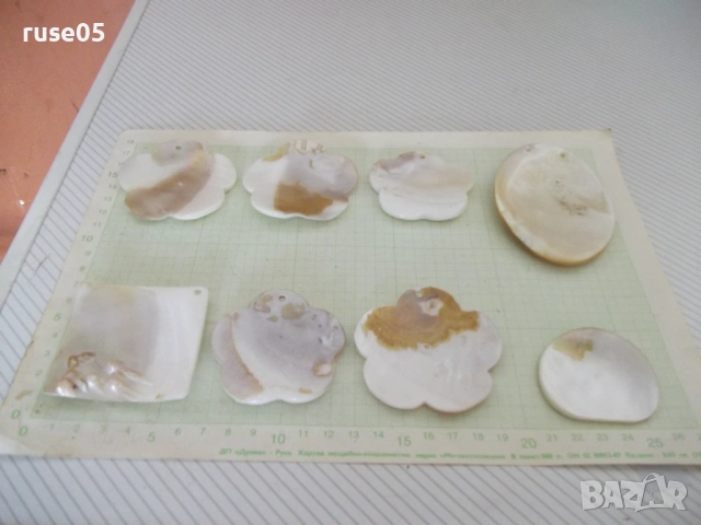 Лот от 7 бр. плочки от седеф, снимка 5 - Други стоки за дома - 53754560