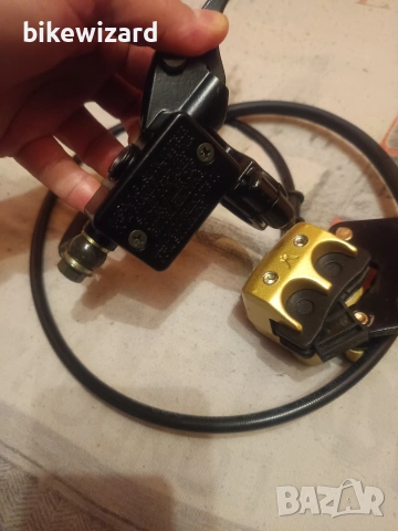 Предна хидравлична спирачка + накладки за АТВ / мотор от 50сс до 125сс НОВА, снимка 3 - Части - 53760238