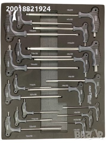 Количка,шкаф с инструменти Kraftwelle 7 чекмеджета, снимка 9 - Други инструменти - 41284898