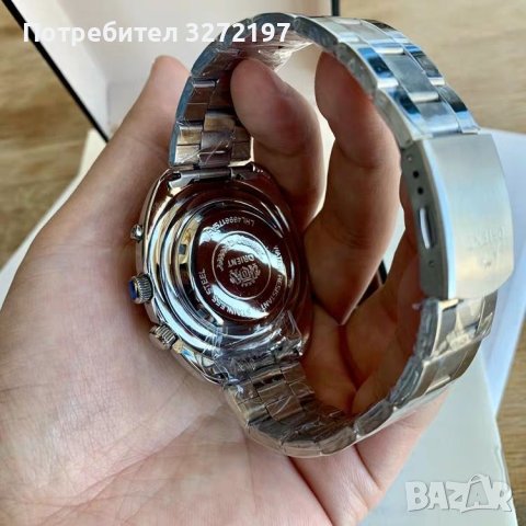 ORIENT автоматичен механичен часовник,въртящ се безел,водоустойчив,ден от седмицата,дата, снимка 4 - Мъжки - 41854955