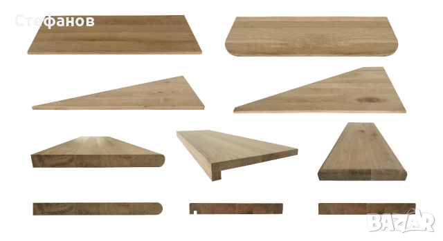 Масивни дъбови стъпала, чела, первази, ръкохватки, балюстри, снимка 3 - Други - 51431828