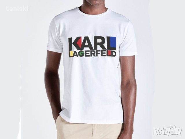 Мъжка тениска Karl Lagerfeld Модели и размери 