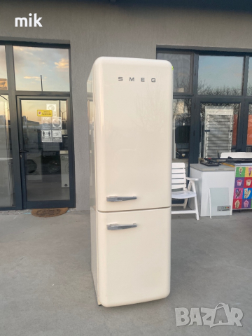 Хладилник с фризер SMEG 2 м , снимка 1 - Хладилници - 36183205