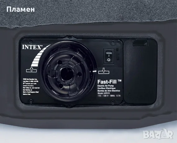 НАДУВАЕМ двоен ДЮШЕК легло, матрак спалня Dura-Beam 203X152X42 СМ с ел.помпа, снимка 9 - Спални и легла - 13694113