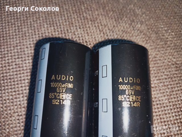 Panasonic for Audio 10000uF/69V, снимка 4 - Ресийвъри, усилватели, смесителни пултове - 41333618